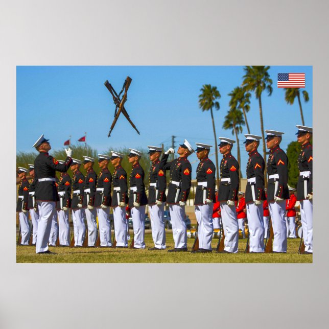 US COMBAT PERSONNEL POSTER (Front)