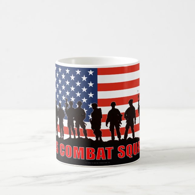 US COMBAT SQUAD COFFEE MUG (Center)