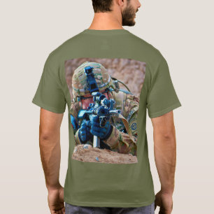 US COMBAT SQUAD - US Airborne Paratrooper T-Shirt