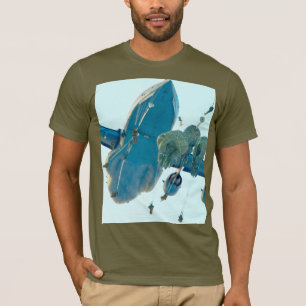 US COMBAT SQUAD - US Airborne Paratrooper T-Shirt