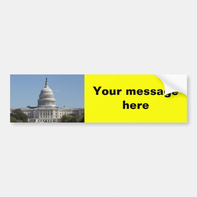 US Congress Bumper Sticker (Front)