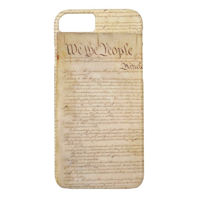 US CONSTITUTION Case-Mate iPhone CASE (Back)