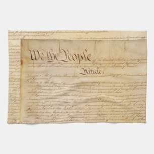 US CONSTITUTION KITCHEN TOWEL