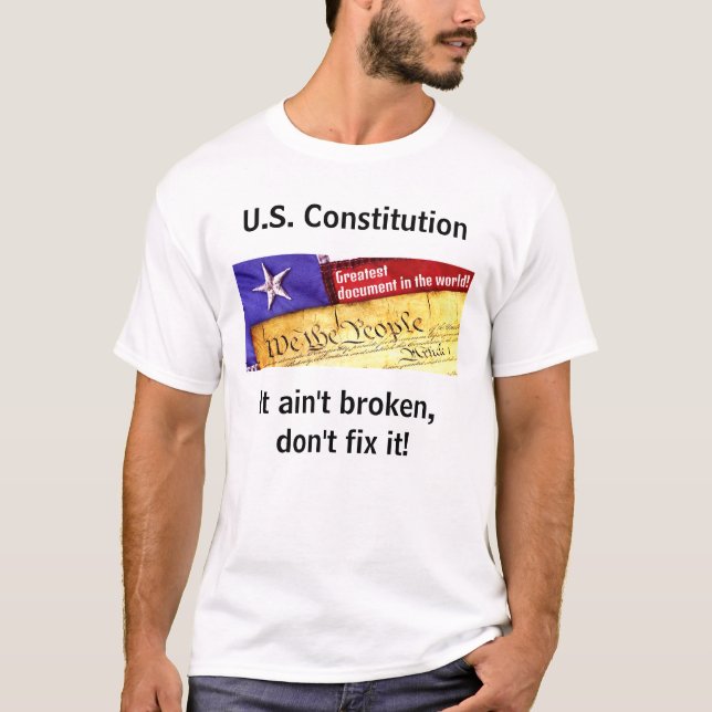 US Constitution (light) T-Shirt (Front)