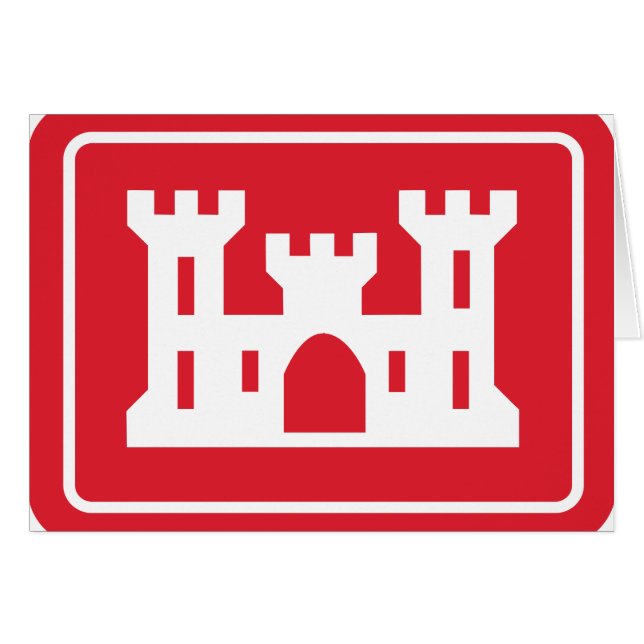 US Corps of Engineers DOD Military (Front Horizontal)