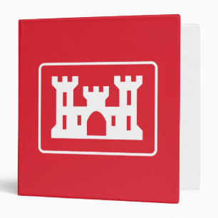 US Corps of Engineers DOD Military Binder