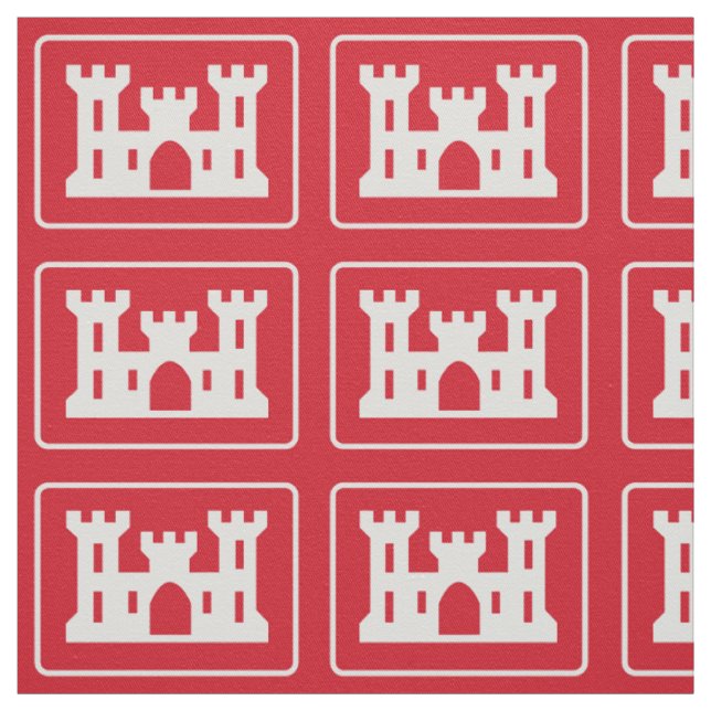 US Corps of Engineers DOD Military Fabric (Swatch)