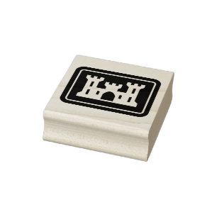 US Corps of Engineers DOD Military Rubber Stamp