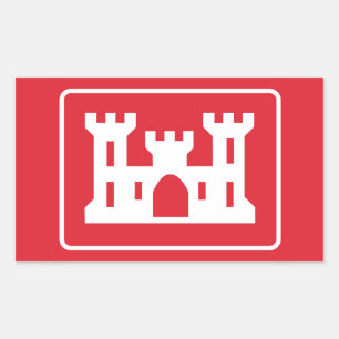 US Corps of Engineers DOD Military Sticker