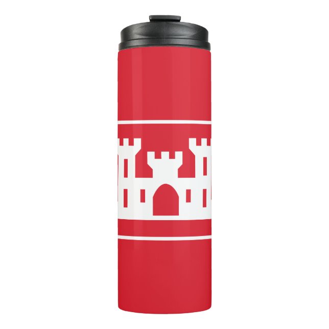 US Corps of Engineers DOD Military Thermal Tumbler (Front)