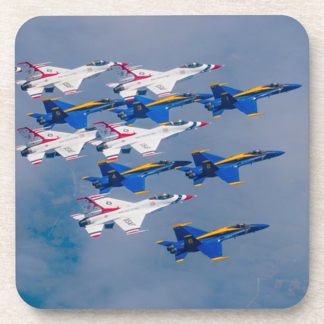 US DEMO TEAMS FORMATION! COASTER (Front)