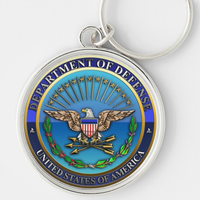 US Department of Defence (DoD) Keychain (Front)