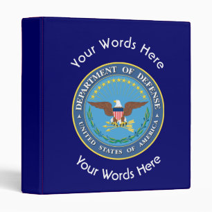US Department of Defence Shield Binder