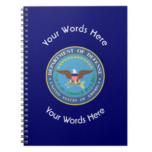 US Department of Defence Shield Notebook