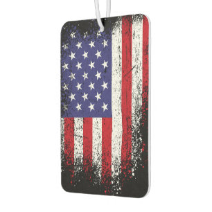 US Distressed Flag - Usa America  Air Freshener
