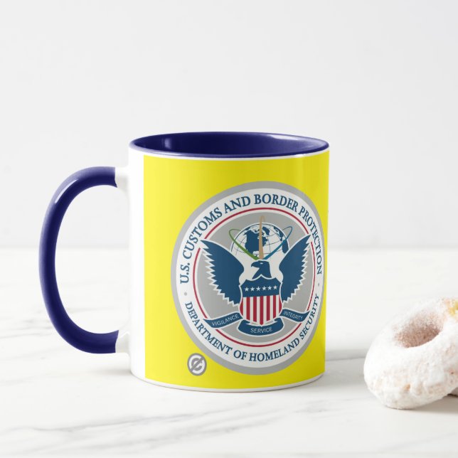 US Douanes & Border Protection Mug (Avec donut)