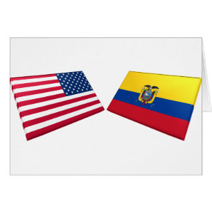 US & Ecuador Flags