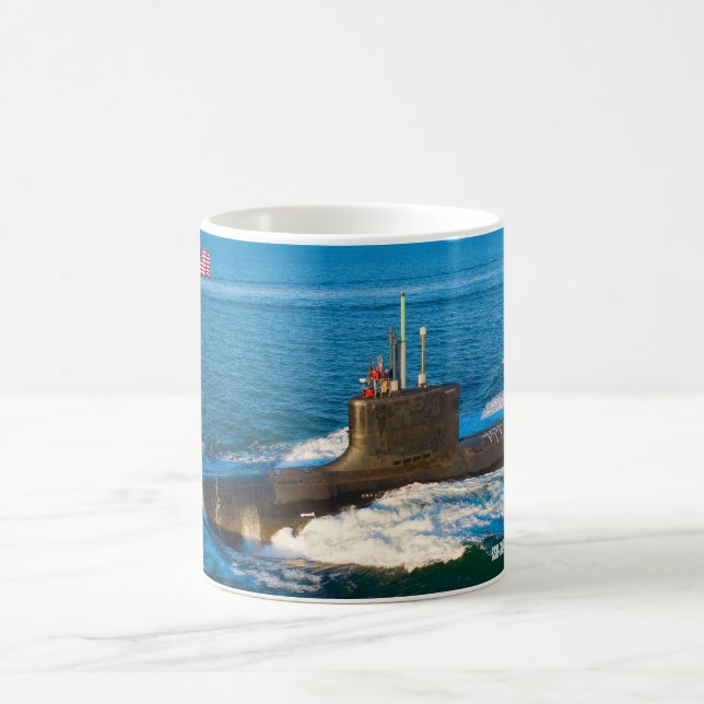 US FAST ATTACK SOUS-MARINE - SSN-782 Mug (Centre)