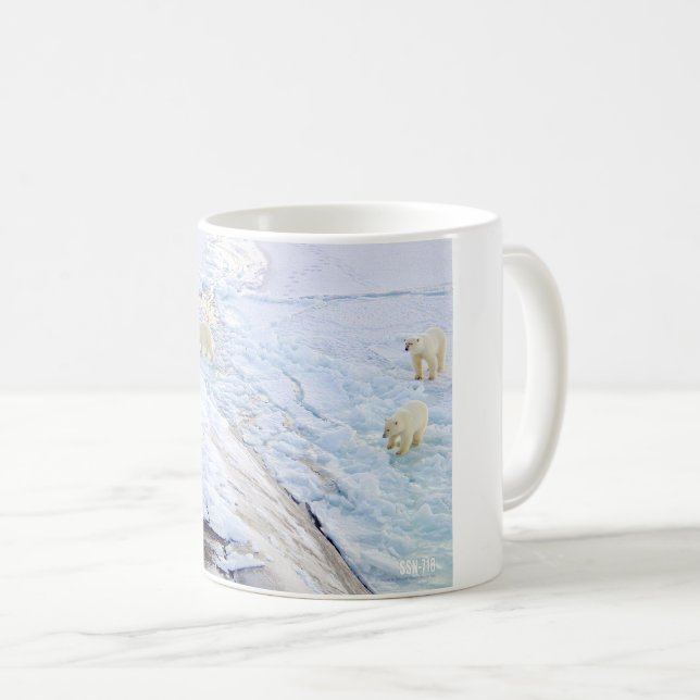 US FAST ATTACK SUBMARINE – SSN-718 Mug (Front Right)