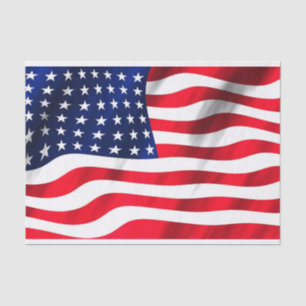 US Flag American Flag Fourth Of July Party Tissue Paper