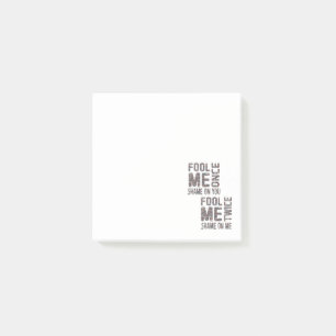 US Flag Black and White Vintage Retro Post-it Notes