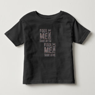 US Flag Black and White Vintage Retro Toddler T-shirt