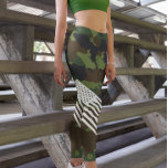 US Flag Camouflage Camo Pattern Military Leggings<br><div class="desc">This design was created through digital art. It may be personalized by clicking the customize button and changing the colour, adding a name, initials or your favourite words. Contact me at colorflowcreations@gmail.com if you with to have this design on another product. Purchase my original abstract acrylic painting for sale at...</div>