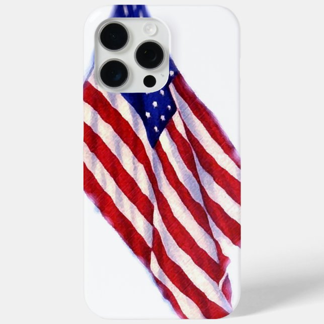 US Flag Case-Mate iPhone Case (Back)