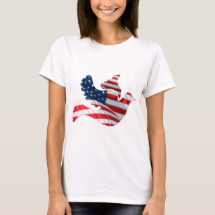 US Flag Dove T-Shirt