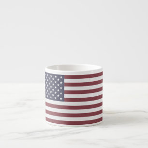 US Flag Espresso Cup