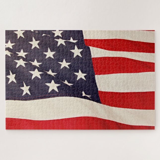 US Flag Jigsaw Puzzle (Horizontal)