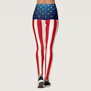US Flag Leggings