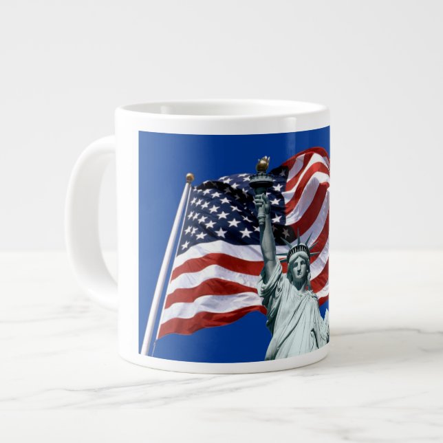 US Flag Liberty Mug (Front Left)
