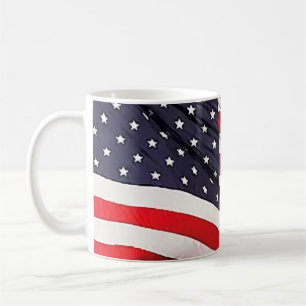 US Flag Patriotic  Coffee Mug