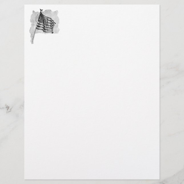 US Flag Patriotic Vintage Art (Front)