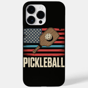 US Flag Pickleball Case-Mate iPhone 14 Pro Max Case