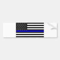 - US Flag Police Thin Blue Line