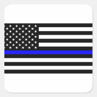 - US Flag Police Thin Blue Line
