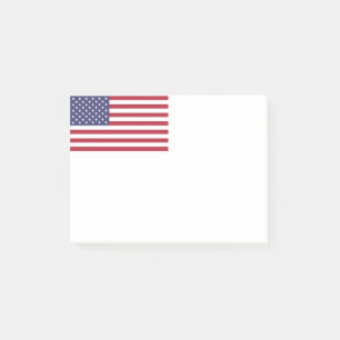 US flag red white and blue Post-it Notes