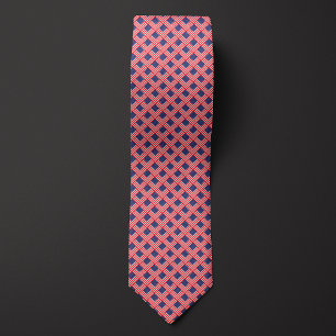 US Flag Square Patchwork Tie