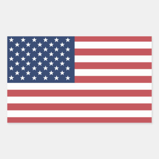 US Flag Sticker