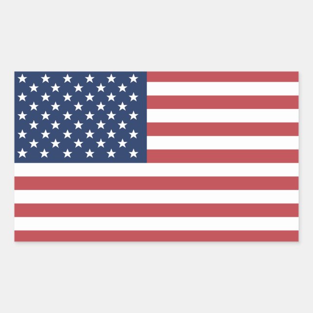 US Flag Sticker (Front)