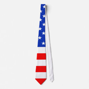 US Flag Tie