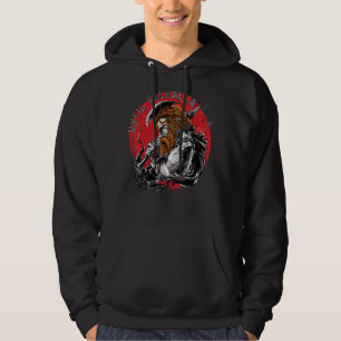 US Flag 'Til Valhalla Viking Warrior Vikings Norse Hoodie