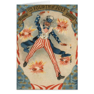 US Flag Uncle Sam Fireworks Firecracker