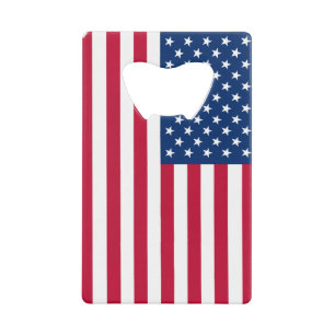 US Flag Wallet Bottle Opener