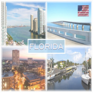 US Florida - Mouth of Miami River at Brickell Key