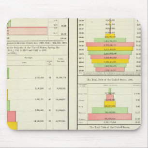 US Foreign Commerce; National, State & Local Debt Mouse Pad