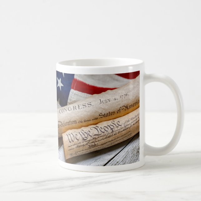 US Founding Documents Coffee Mug (Right)