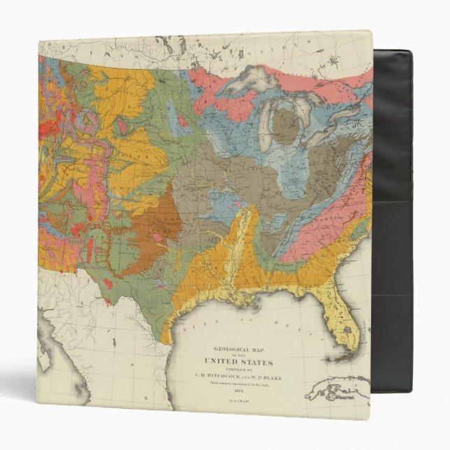 US Geological Map Binder (Front/Inside)